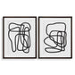 ABSTRACT FRAMED PRINT