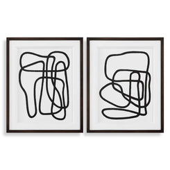 ABSTRACT FRAMED PRINT